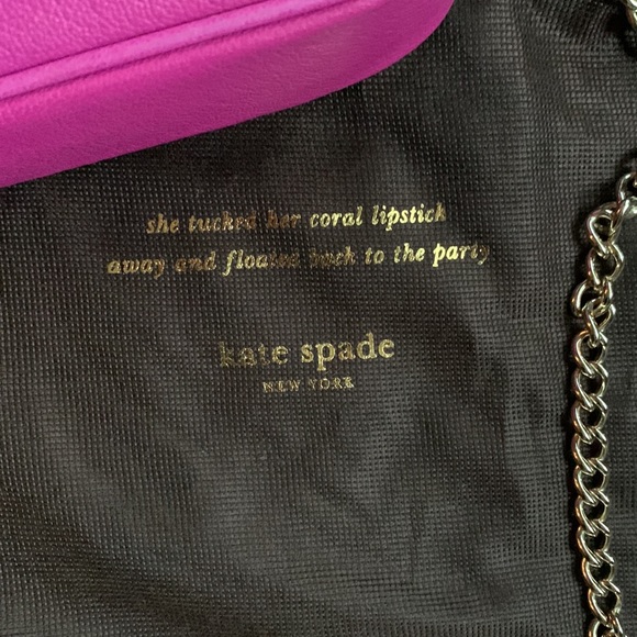 kate spade Bags Kate Spade Fuschia Hot Pink Crossbody Purse With